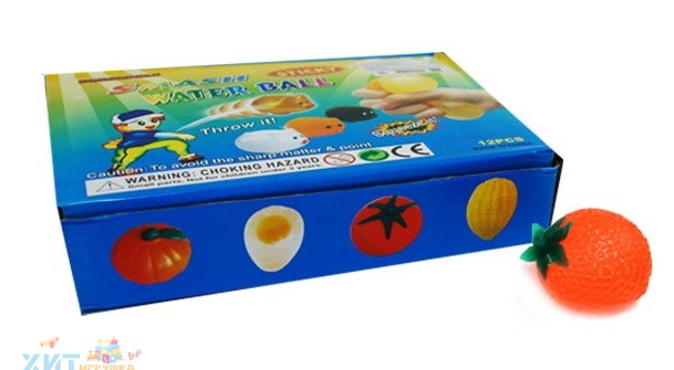 Игрушка антистресс (с орбизами внутри) 12 шт в блоке в ассортименте  9049-9053 купить по оптовой цене | Хит Игрушка.